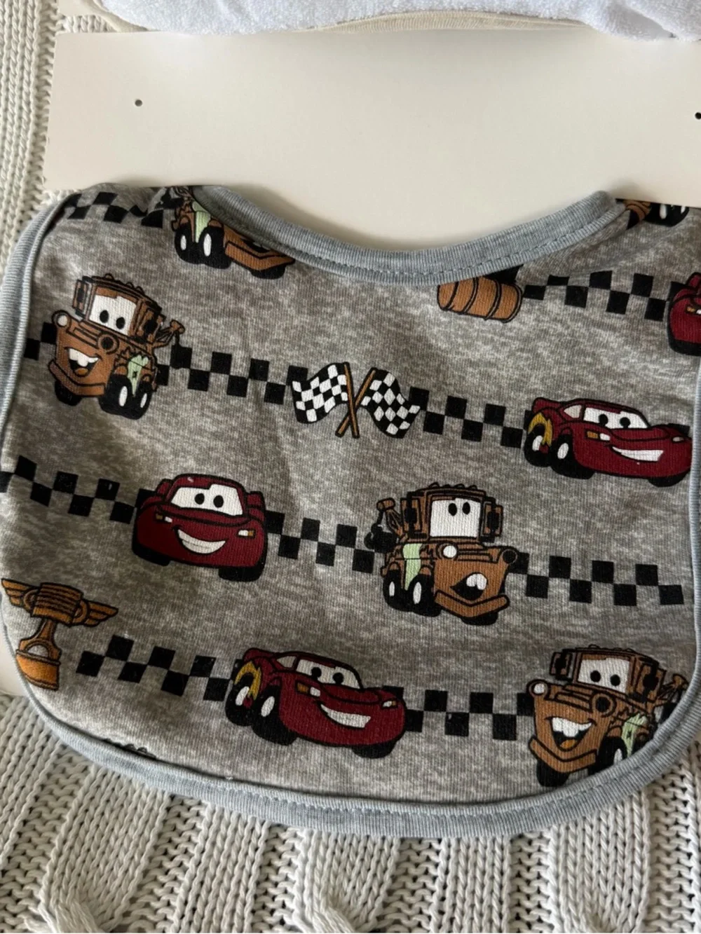 Disney Baby Pixar Cars Bib Bootie Set Lightning McQueen Mater Baby Gift Set NEW
